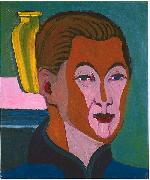 Head of the painter, Ernst Ludwig Kirchner